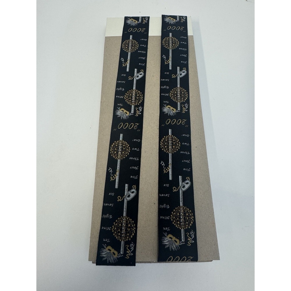 NIB Trafalgar Braces Suspenders Y2K 2000 Countdown Ball Drop Masquerade READ - Picture 5 of 10